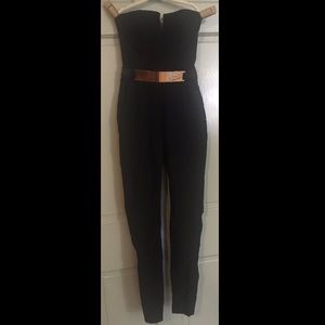 Strapless jumpsuit